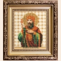 Набор для вышивания бисером ЧАРИВНА МИТЬ "Икона святого равноапостольного царя Константина"
